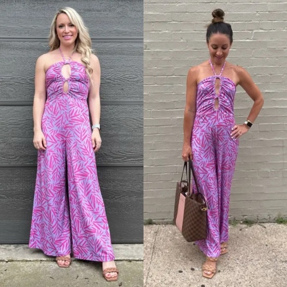 Hutch Charlie Halter Jumpsuit in Size Medium - Picture 3 of 12